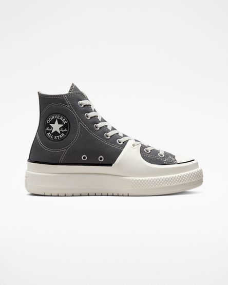 Women's Converse Chuck Taylor All Star Construct High Top Shoes Grey / White | AU 5E8C3F